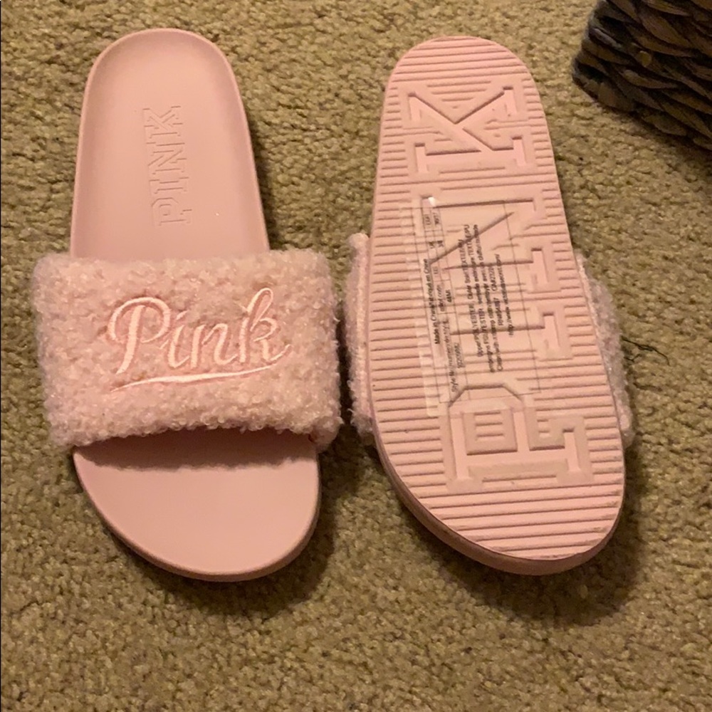Pink sandals